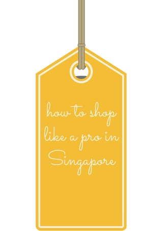 shopping in singapore